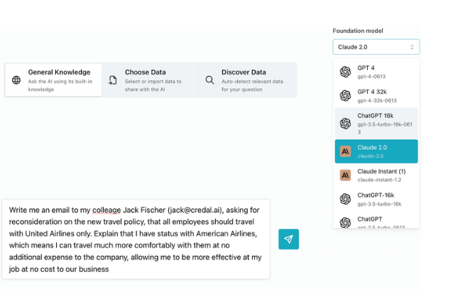 Credal is developing a solution to securely share company data with LLMs Post feature image