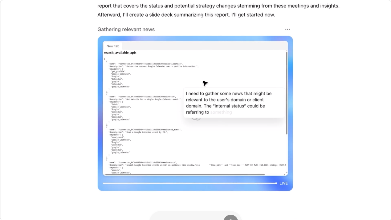 OpenAI launches ChatGPT agent, a system combining  Operator and deep research Post feature image