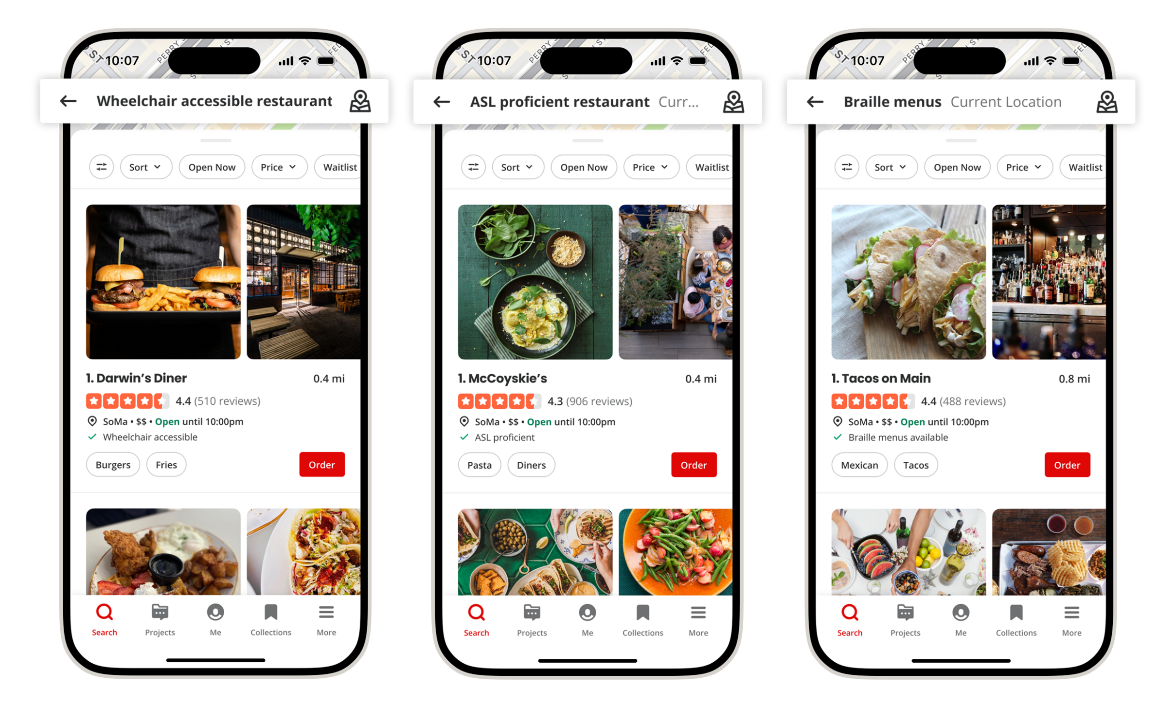 Yelp is incorporating more accessibility business attributes and rolling out AI-powered accessibility features feature image