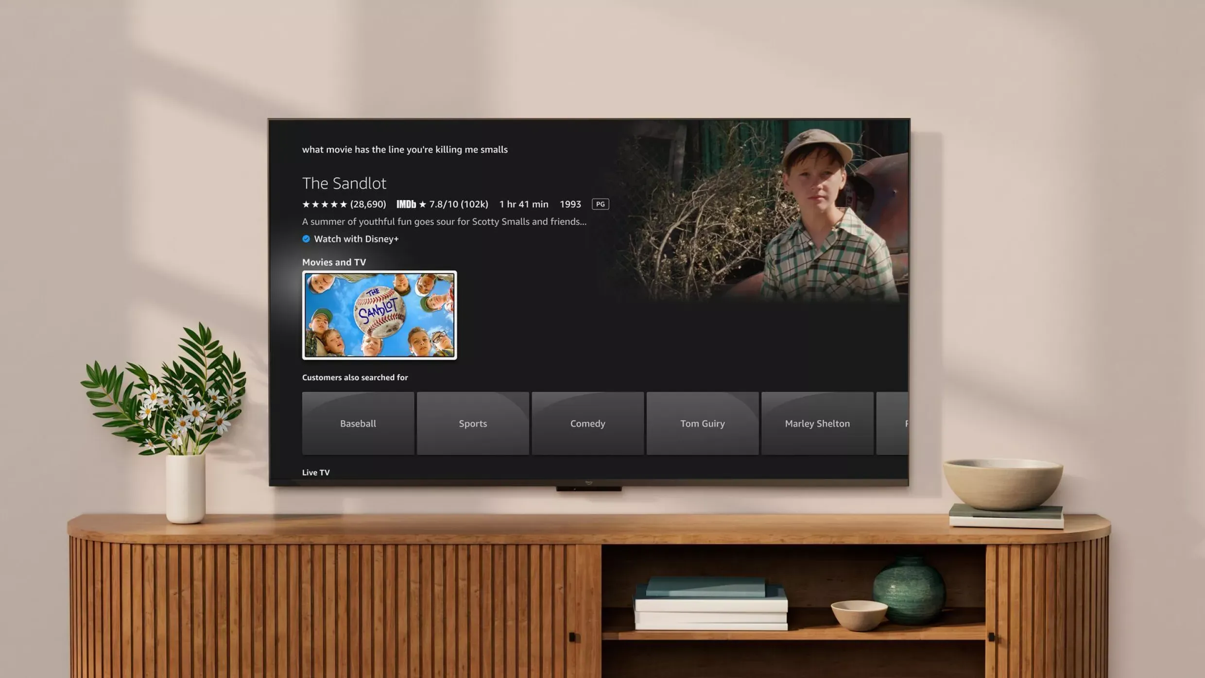 Amazon is celebrating the Fire TV device's 10th birthday with AI-powered voice search feature image